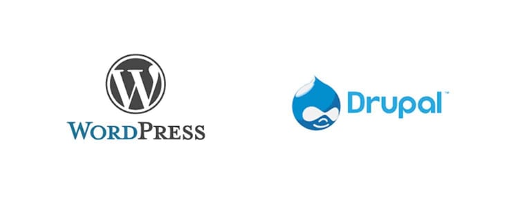 WordPress and Drupal