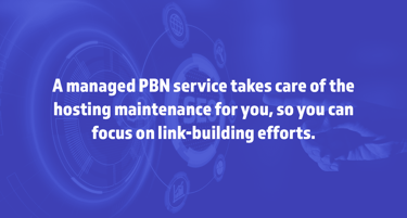 Managed pbn hosting service definition