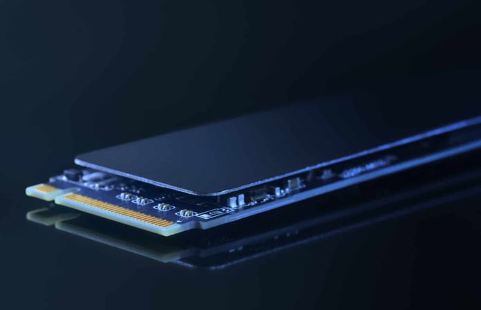 NVMe drive image NVMe drive image