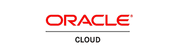 Oracle Cloud logo on white background Oracle Cloud logo on white background