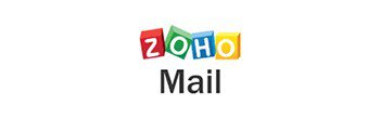 Zoho Mail logo on white background