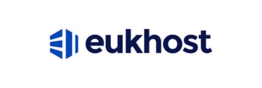 eUKhost logo on a white background