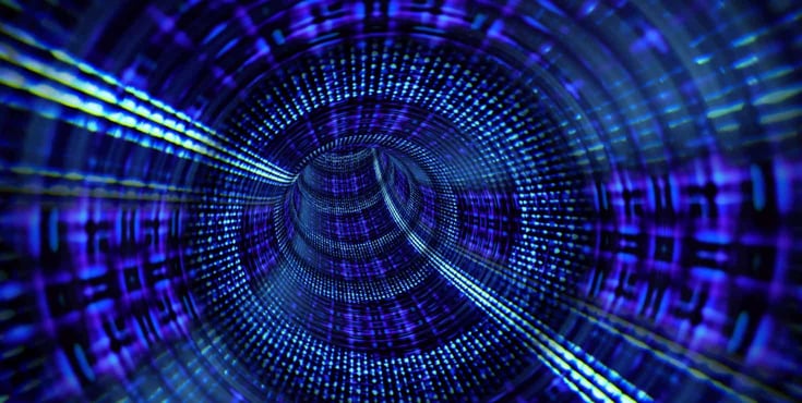 Graphic visualization inside an internet portal