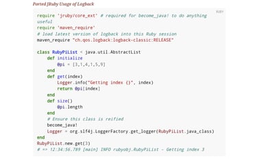 A View of the JRuby Implementation A View of the JRuby Implementation