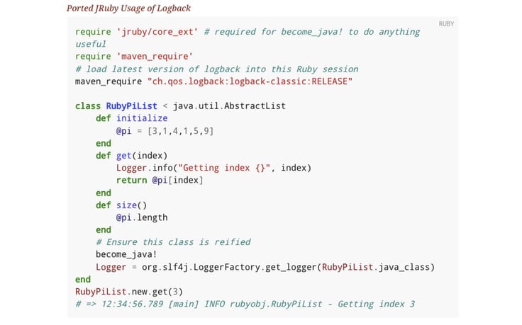 A View of the JRuby Implementation A View of the JRuby Implementation