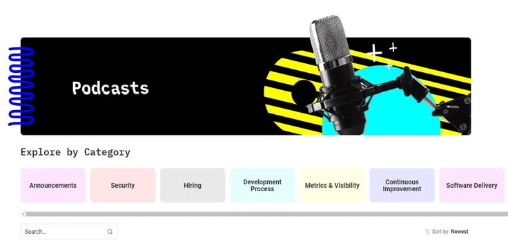 Screenshot of Dev Interrupted website