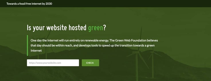 Green Web Check Green Web Check