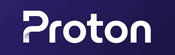 Proton Mail logo on purple background Proton Mail logo on purple background