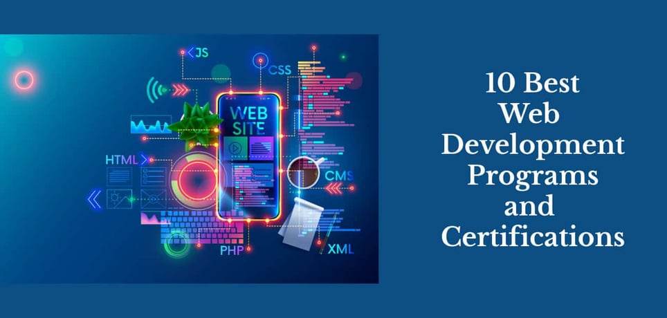 10 Best Online Web Development Programs/Certifications in 2023