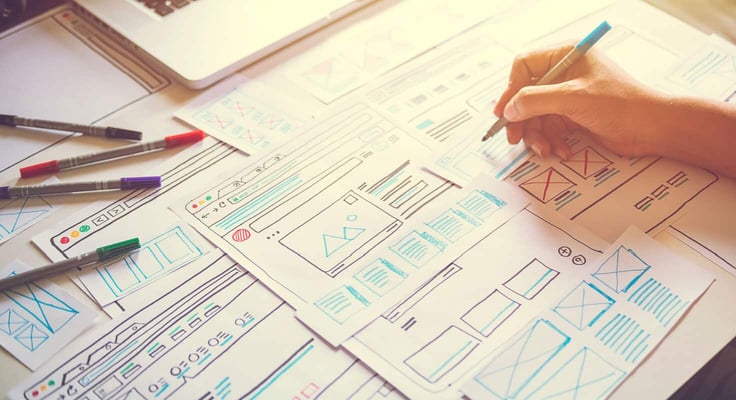 A person designing websites A person designing websites