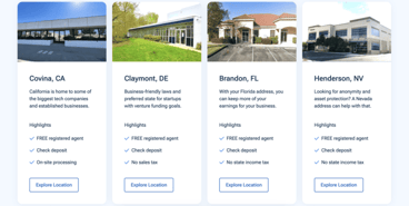 A screenshot of VPM's four locations. A screenshot of VPM's four locations.