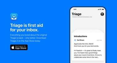 Triage First Aid for Inbox Triage First Aid for Inbox