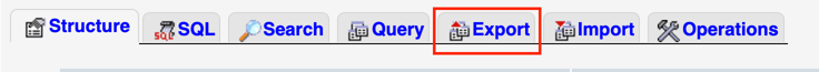 A screenshot of MySQL's A screenshot of MySQL's