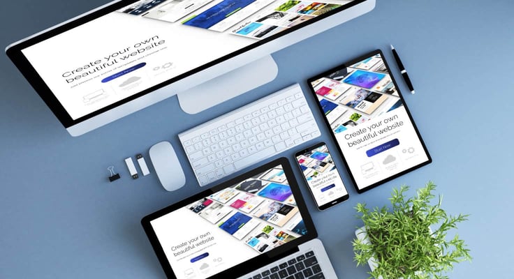 A Graphic Showing Responsive Design A Graphic Showing Responsive Design