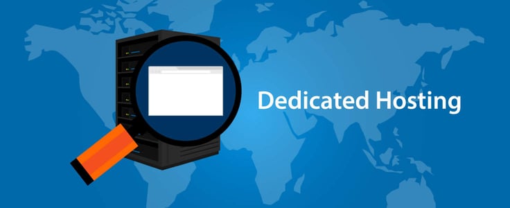 Dedicated server illustration