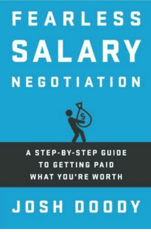 The cover of "Fearless Salary Negotiation" by Josh Doody The cover of "Fearless Salary Negotiation" by Josh Doody