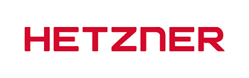 Hetzner logo on white background Hetzner logo on white background