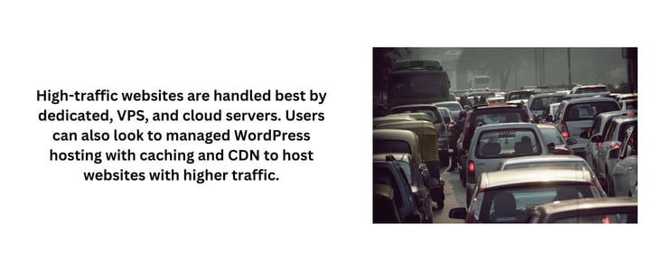 A graphic depicting high traffic