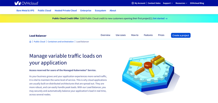 OVHcloud website screenshot OVHcloud website screenshot