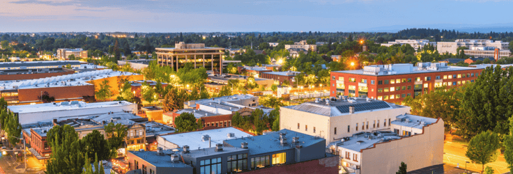 Salem, OR skyline Salem, OR skyline