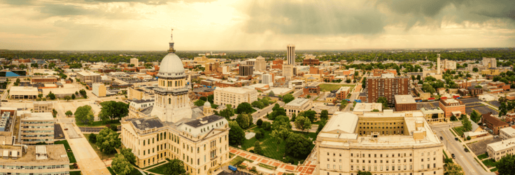 Springfield, IL skyline Springfield, IL skyline