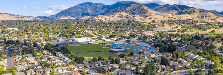 Concord, CA skyline with Mt. Diablo Concord, CA skyline with Mt. Diablo