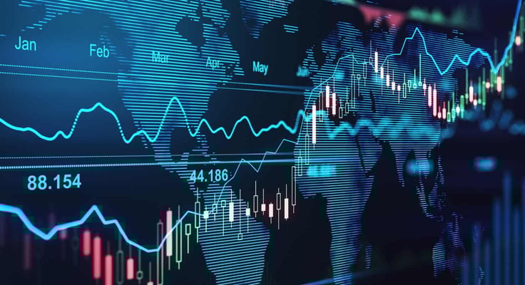 An image of a forex chart