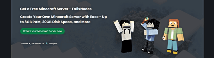 FalixNodes homepage FalixNodes homepage