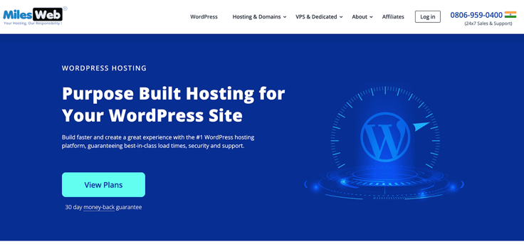 MilesWeb Homepage MilesWeb Homepage