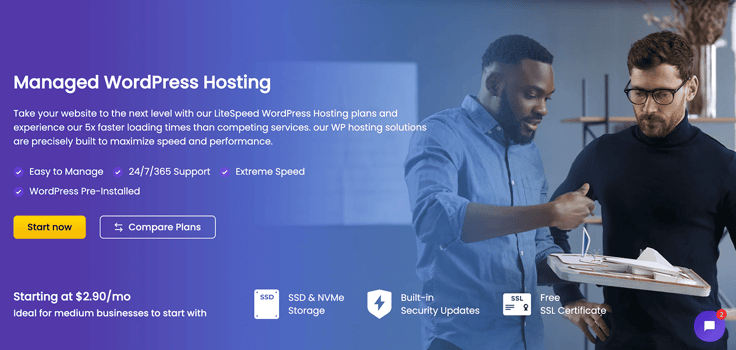 UltaHost homepage UltaHost homepage
