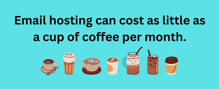 Cost of email hosting