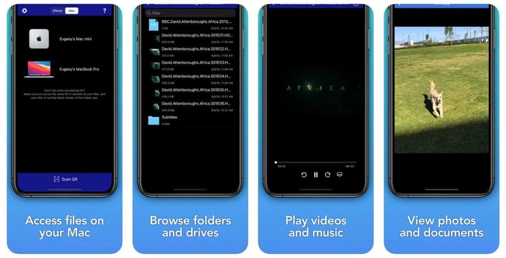 A screenshot of File Explorer and Player capabilities