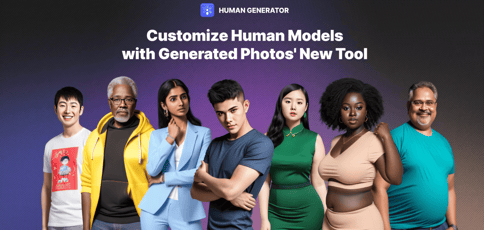 Customize Human Models With Generated Photos New Feature