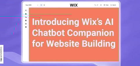 Introducing Wix Ai Chatbot Companion For Website Building Introducing Wix Ai Chatbot Companion For Website Building