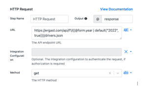 Screenshot of HTTP request within PixieBrix