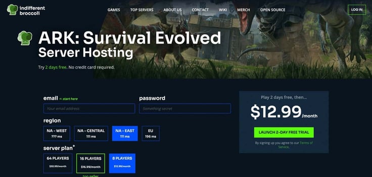 Indifferent Broccoli website screenshot