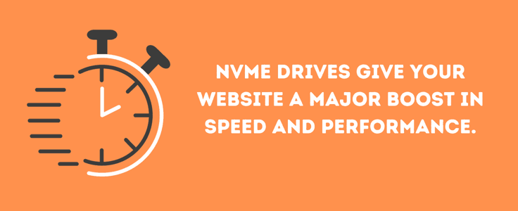 The purpose of NVMe drives for speed. The purpose of NVMe drives for speed.