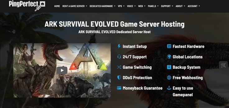 PingPerfect website screenshot
