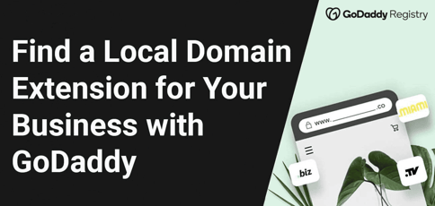 Find A Local Domain Extension For Your Business With Godaddy