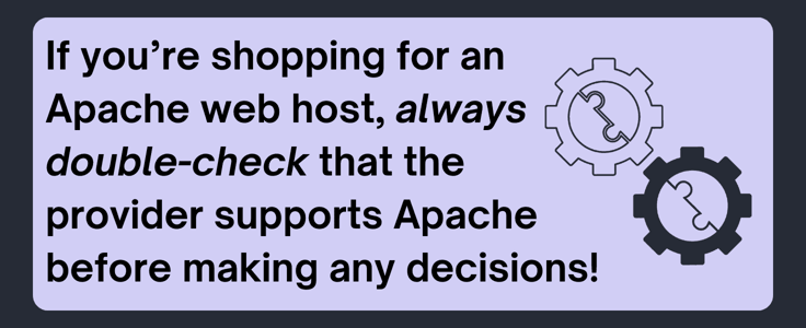 Apache web host tip Apache web host tip