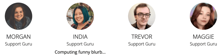 Support gurus
