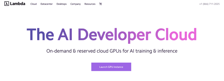 Lambda homepage Lambda homepage