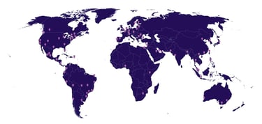 CachFly's Network Map CachFly's Network Map