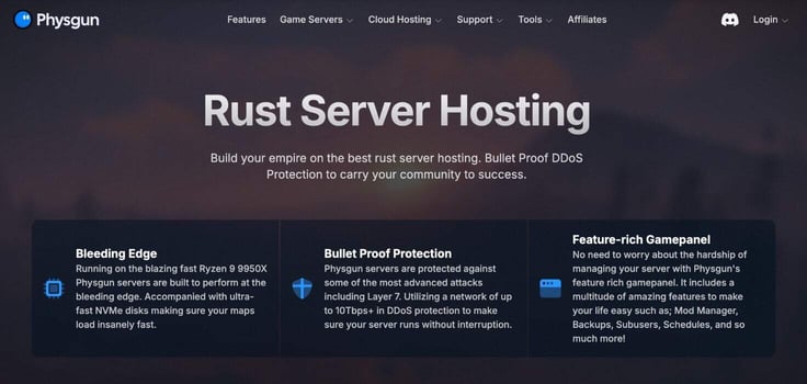 Rust server hosting Rust server hosting