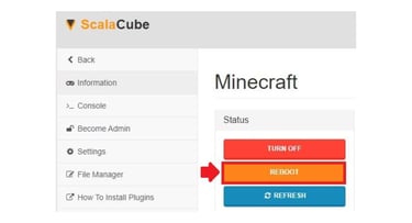 Rebooting Minecraft servers 