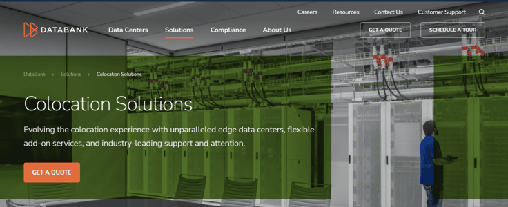DataBank homepage