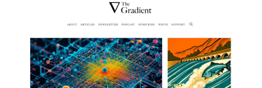 The Gradient homepage