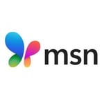 MSN logo on white background