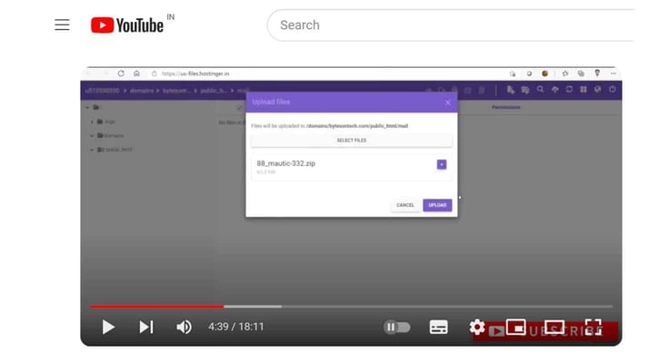 Screenshot of Mautic download tutorial. Screenshot of Mautic download tutorial.