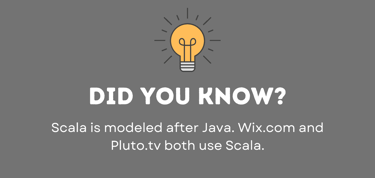 Fact about Scala programming language.
